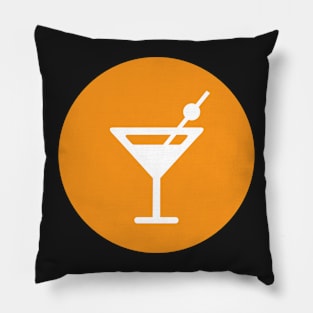 Cocktail Icon (request other colours) Pillow