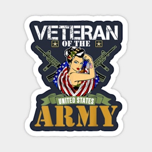 Veteran Of The United States Army Magnet