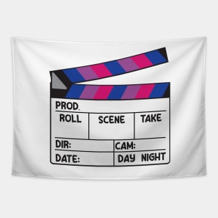 Film Slate - Bisexual Pride Tapestry