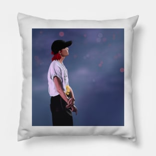 Hyunjin at a concert Pillow