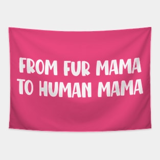 From Fur Mama To Human Mama Tapestry