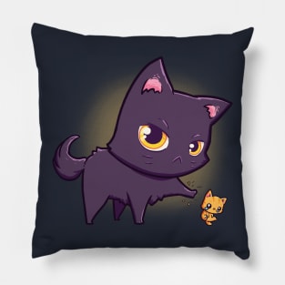 Cat Hates Kitty Cats Pillow