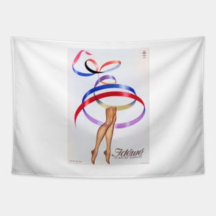 IDEWE Pantyhose Stockings Hosiery Vintage French Fashion Advertising Tapestry