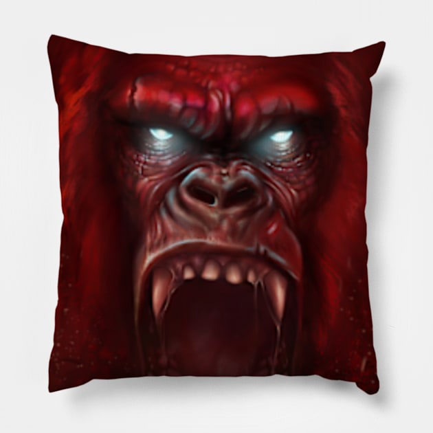 Red King Scar Kong Pillow by ModManner