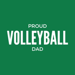 Proud Volleyball Dad T-Shirt