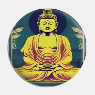 Buddha Design Pin