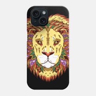 Leo Lion Head Zodiac Sign Astrology Phone Case