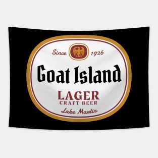 Goat Island Lager • Lake Martin alternate Tapestry