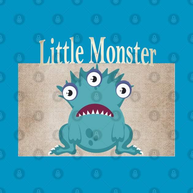 Little Monster by Nicole's Nifty Shop