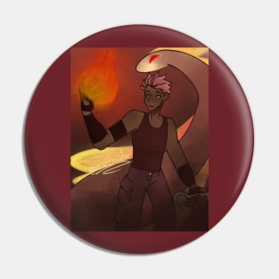 Fire Boys Pin