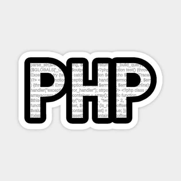 PHP Magnet by AnjPrint