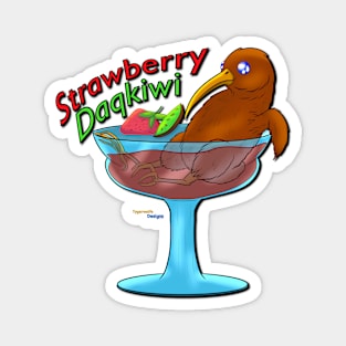 Punimals: Strawberry Daqkiwi - Text Magnet