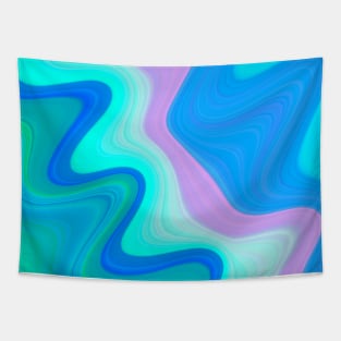 Abstract creative liquid art Tapestry