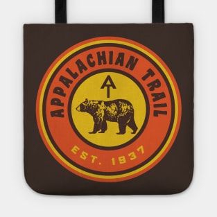 Vintage Appalachian Trail Blaze Appalachian Trail Marker Bear Tote