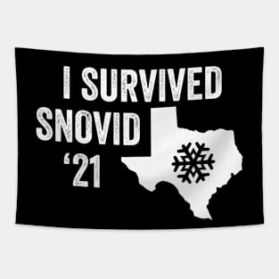 I survived Snovid 21 Tapestry