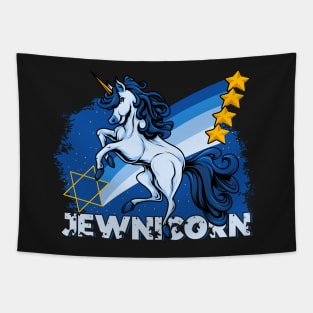 Jewnicorn - Jewish Unicorn Tapestry