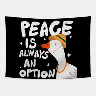 Peace is always an option Tapestry