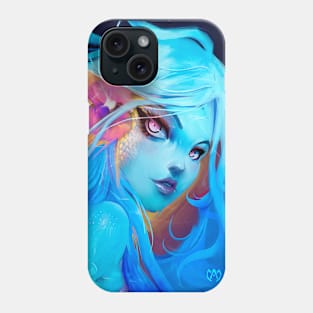 Blue Mermaid Phone Case