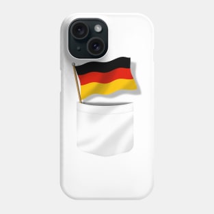 Pocket German flag Phone Case