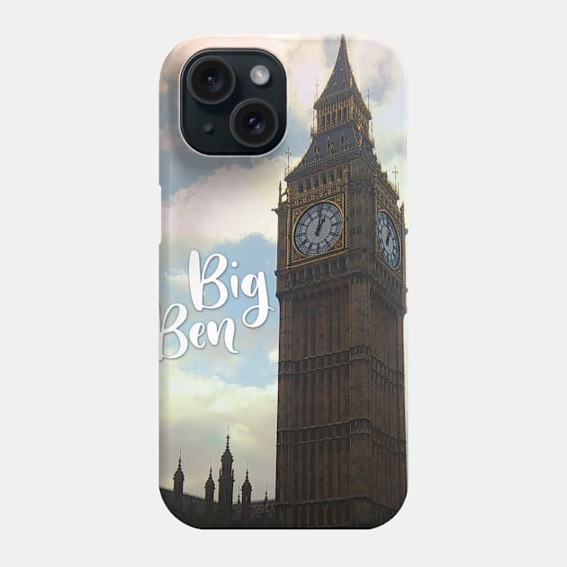 Big Ben London Eye photography London Skyline London Tourism London Landmark london life london lover london vacation Phone Case by BoogieCreates