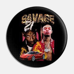 Hip Hop Fanart 21 Savage Pin