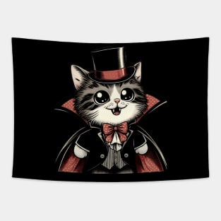 Vampire cat Tapestry