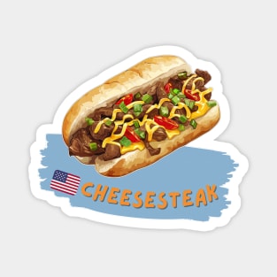 Cheesesteak | Traditional American cuisine Magnet