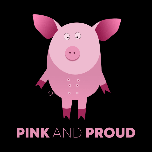 Pink Pig by BennyBruise