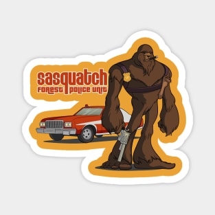 Sasquatch - Forest Police Unit Magnet