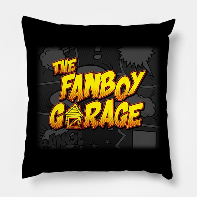 Fanboy Garage Logo Pillow by Thefanboygarage