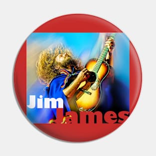 Jim James Musician Pin