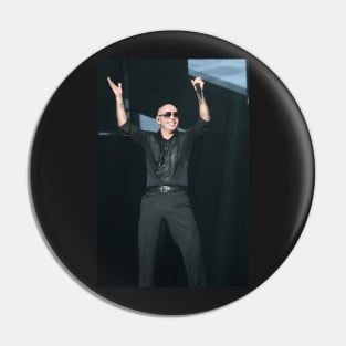 Pitbull Photograph Pin