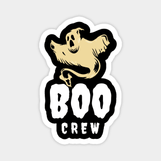 Boo Crew Scary Halloween Spooky Ghost Magnet