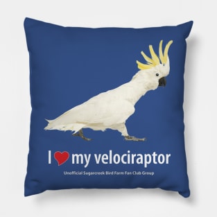love velociraptor (1) Pillow