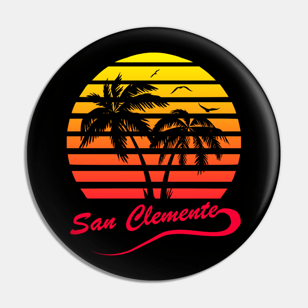 San Clemente Pin by Nerd_art