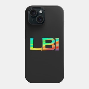 Long Beach Island LBI Painting Letters Phone Case