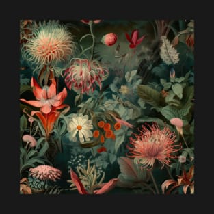 A.I. Gardens :: Sampling Masters :: Ernst Haeckel + Rembrandt T-Shirt