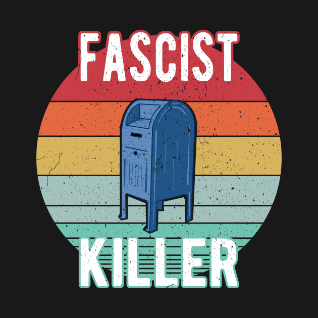 Fascist Killer Postbox Mailbox by KawaiinDoodle