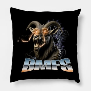 BMFS Chrome Laser Billy Goat Pillow