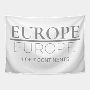 EUROPE 1 OF 7 CONTINENTS Tapestry