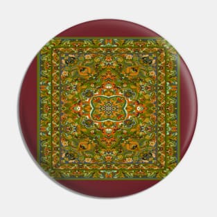 Persian Garden Pin