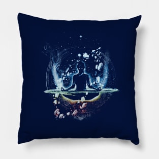 the last space bender Pillow