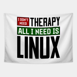 I don't need therapy, all I need is Linux Tapestry