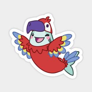 Byte's Costume: Macaw Magnet