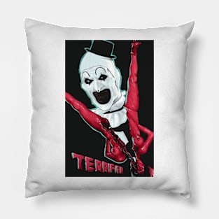 Terrifier Movie Art Pillow