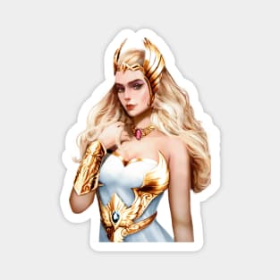 She-Ra with Broskull Necklace Character Art V.2 Magnet