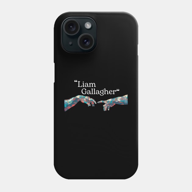 Liam Gallagher // Hand Colour Phone Case by Mamamiyah