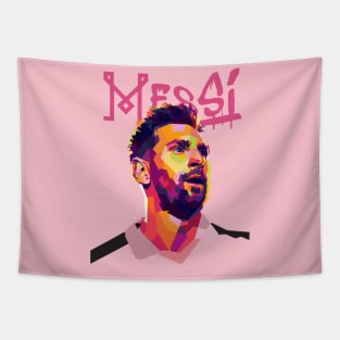 Lionel Messi Inter Miami WPAP Tapestry