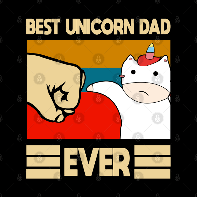 best unicorn dad ever by JHFANART
