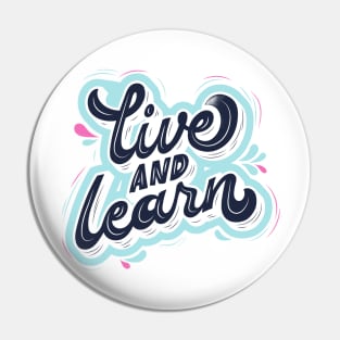 leave and learn Pin